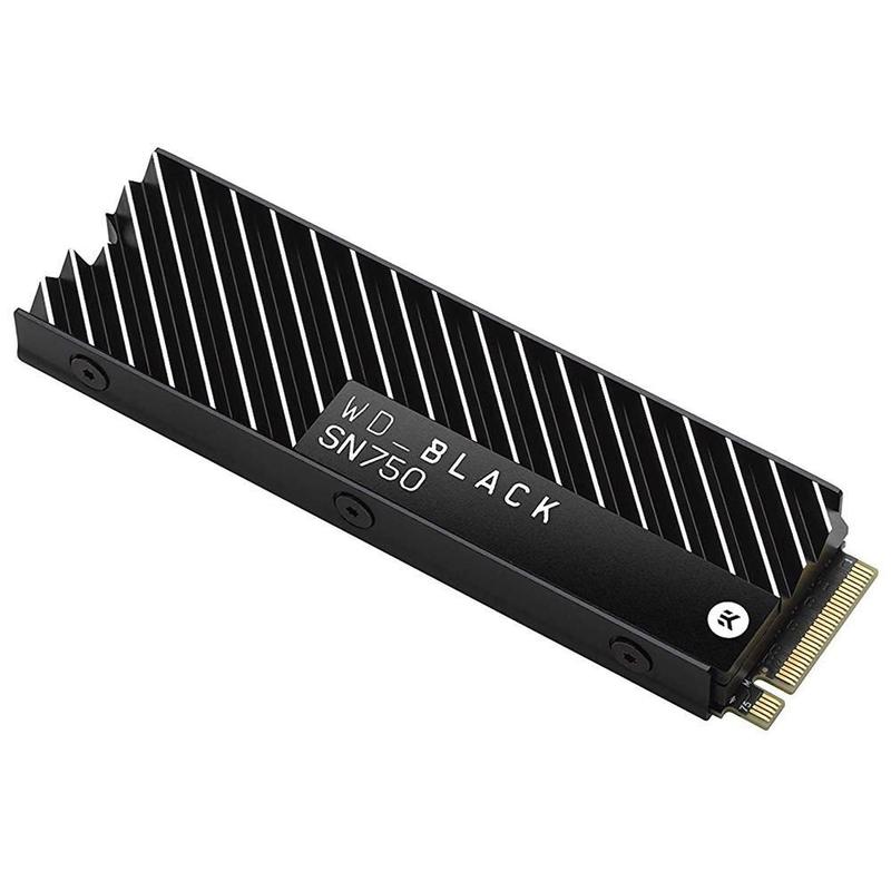 ウエスタンデジタル　BLACK SN750　M.2 NVMe SSD 1TB SSD Western Digital Black SN750 Heatsink 1TB NVMe M.2 2280